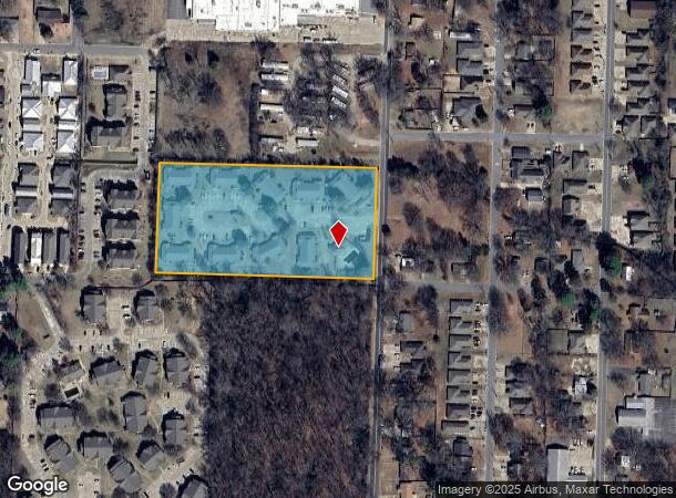 605 1St Ave, Conway, AR Parcel Map