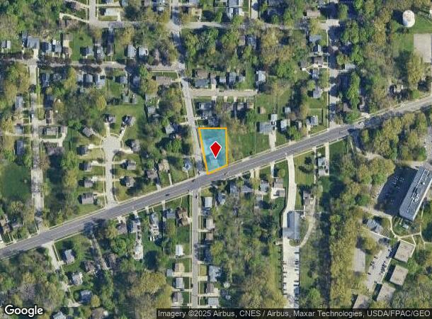  923 Vernon Odom Blvd, Akron, OH Parcel Map