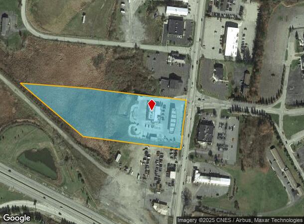 1189 N Center Ave, Somerset, PA Parcel Map