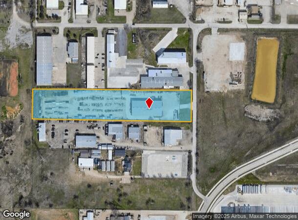  13201 Harmon Rd, Fort Worth, TX Parcel Map