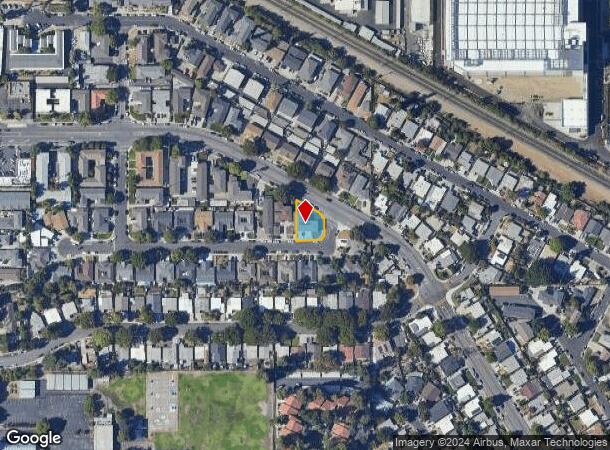  2120 Monroe St, Santa Clara, CA Parcel Map