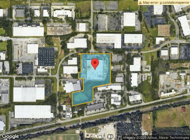  3401 Queen Palm Dr, Tampa, FL Parcel Map