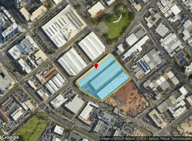  756 Auahi St, Honolulu, HI Parcel Map