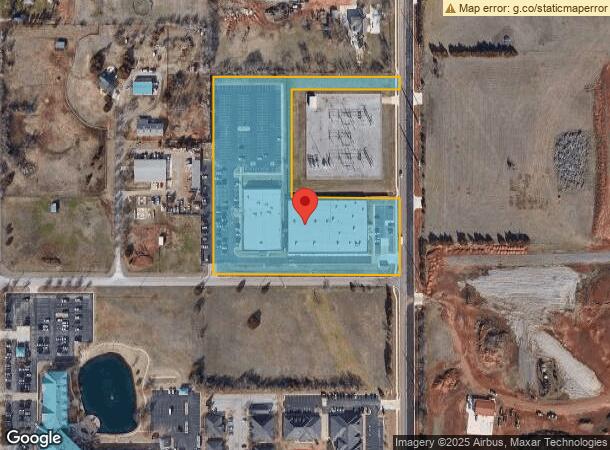  9801 N Kelley Ave, Oklahoma City, OK Parcel Map