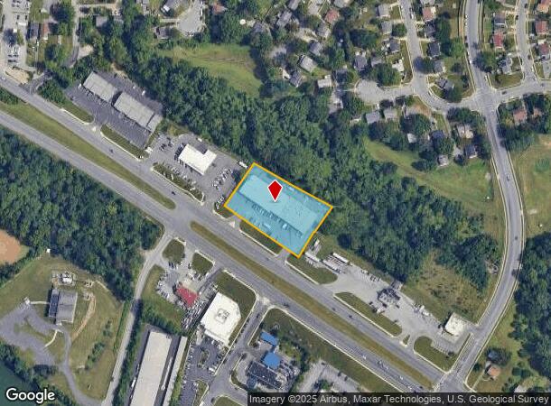  1507 W Patrick St, Frederick, MD Parcel Map