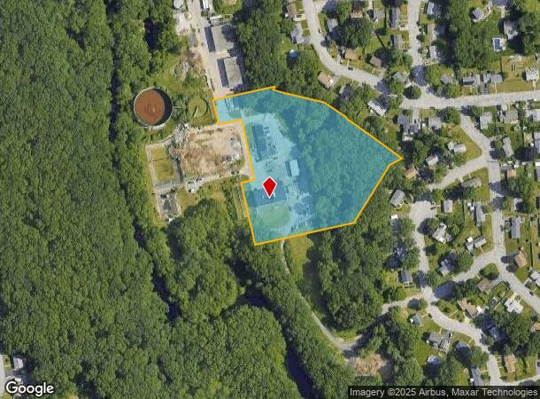 502 Washington St, Coventry, RI Parcel Map