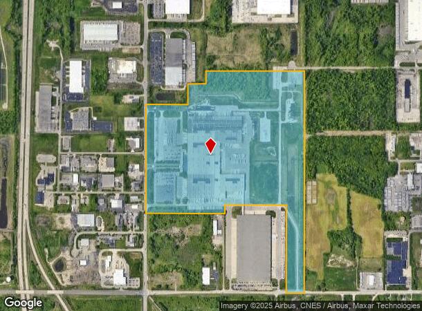 2901 S Canal Rd, Lansing, MI Parcel Map