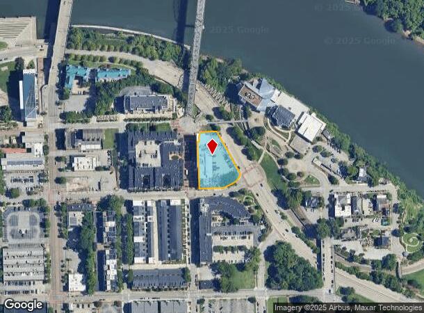  102 Walnut St, Chattanooga, TN Parcel Map