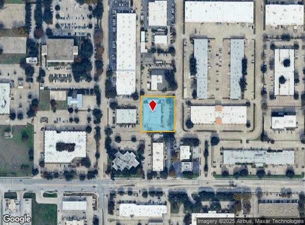 1161 Executive Dr W, Richardson, TX Parcel Map