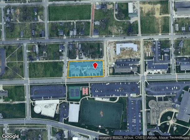  1201 E Washington Blvd, Fort Wayne, IN Parcel Map