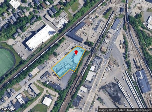  7 Canterbury St, Worcester, MA Parcel Map