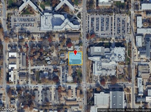  1021 Denison Ave, Manhattan, KS Parcel Map