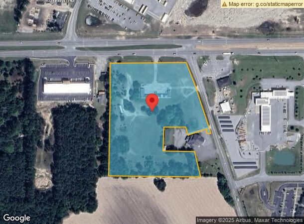  8290 Fayetteville Rd, Raeford, NC Parcel Map