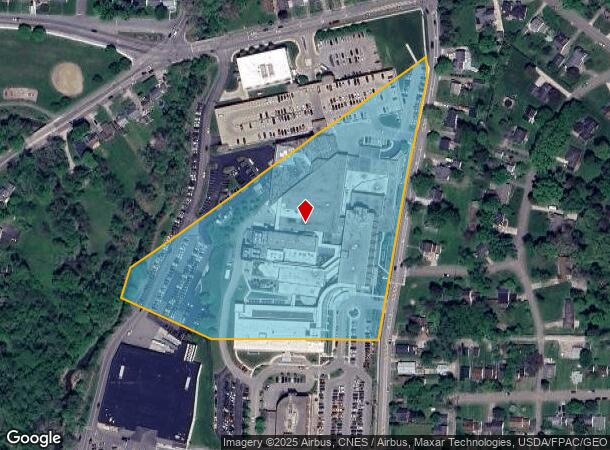 401 N Ewing St, Lancaster, OH Parcel Map