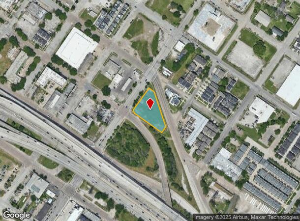  1700 Emancipation Ave, Houston, TX Parcel Map