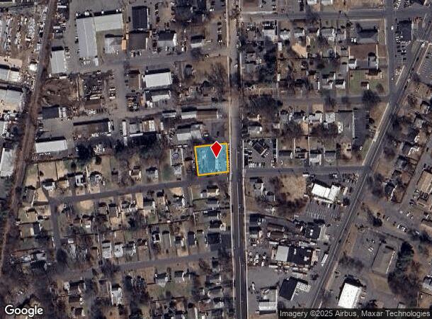  153 Whiting St, Plainville, CT Parcel Map