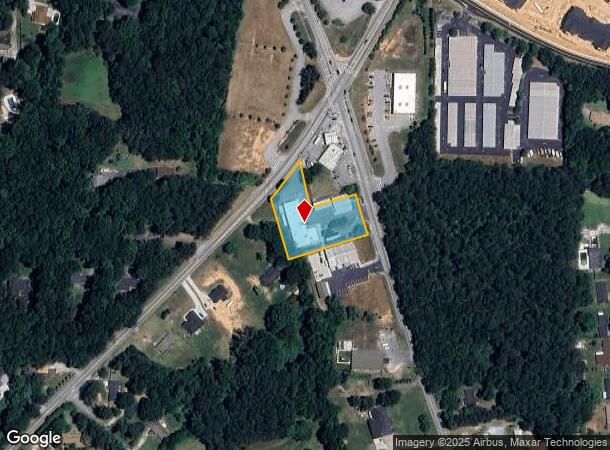  4575 Brownsville Rd, Powder Springs, GA Parcel Map