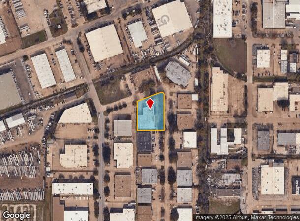  10945 Alder Cir, Dallas, TX Parcel Map