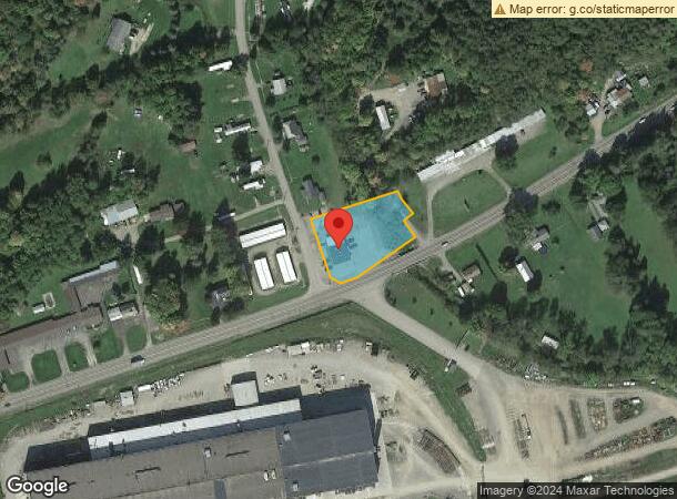  3202 Andover Rd, Wellsville, NY Parcel Map