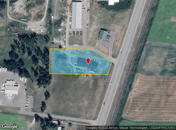  3370 Us Highway 2 E, Kalispell, MT Parcel Map