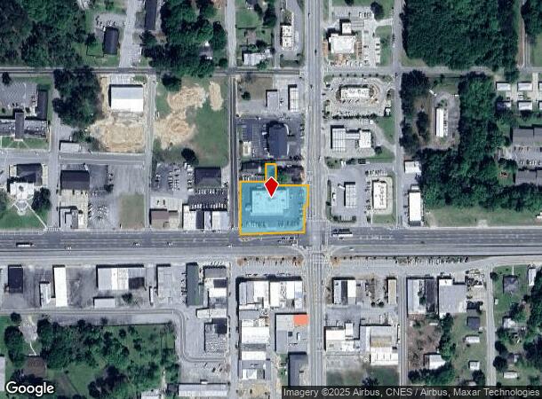  2 W Main St, Claxton, GA Parcel Map