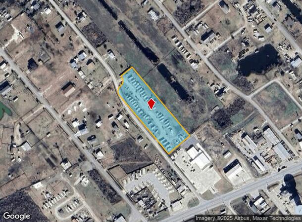  1030 Diamond Rd, Port Bolivar, TX Parcel Map