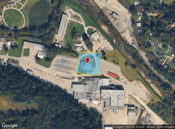  540 Valley Rd, Corydon, IN Parcel Map