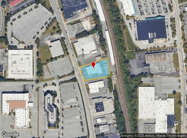  2011 Greenspring Dr, Lutherville Timonium, MD Parcel Map