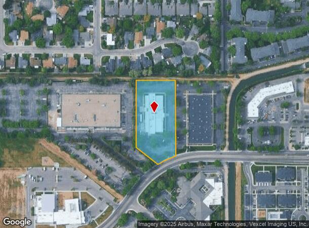 9288 W Emerald St, Boise, ID Parcel Map