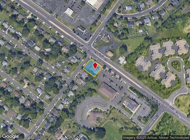 1410 W Street Rd, New Hope, PA Parcel Map