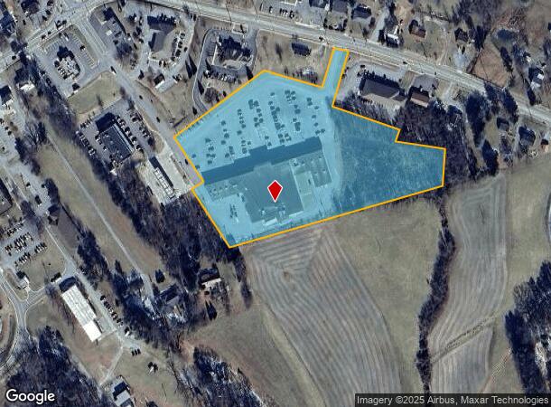  1051 Village Hwy, Rustburg, VA Parcel Map