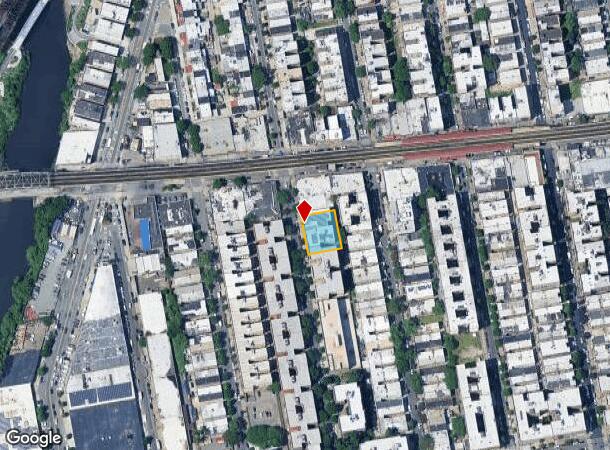  1184 Evergreen Ave, Bronx, NY Parcel Map