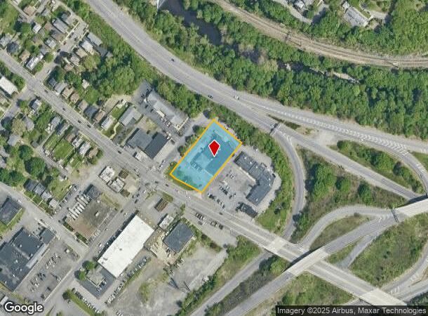  1101 Moosic St, Scranton, PA Parcel Map