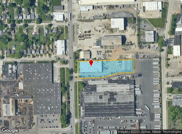 21950 Hoover Rd, Warren, MI Parcel Map