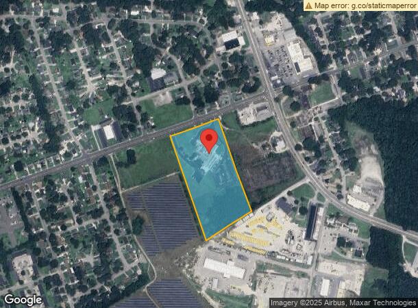  2001 Downing St Sw, Wilson, NC Parcel Map