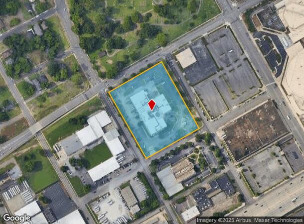 1000 18Th St N, Birmingham, AL Parcel Map