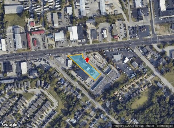  1124 Winchester Rd, Lexington, KY Parcel Map