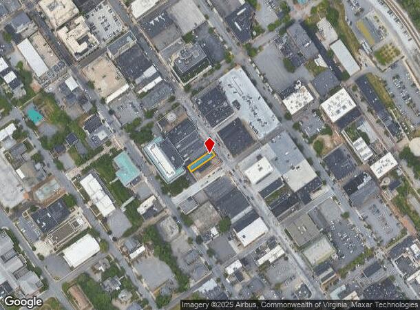 921 Main St, Lynchburg, VA Parcel Map