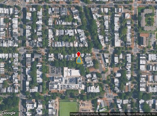  424 Q St Nw, Washington, DC Parcel Map