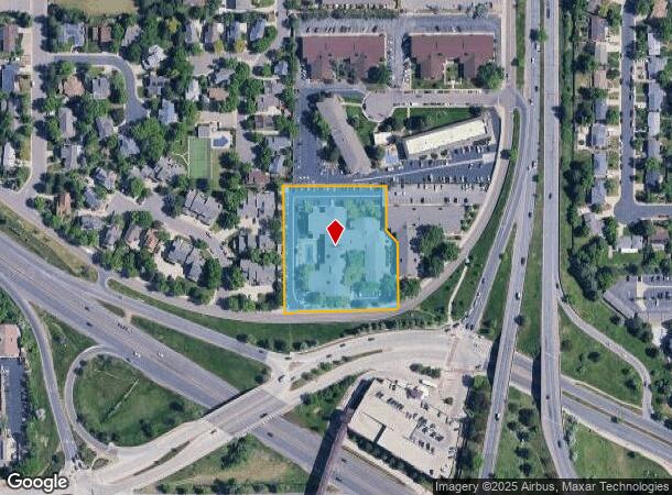 4827 Thunderbird Dr, Boulder, CO Parcel Map