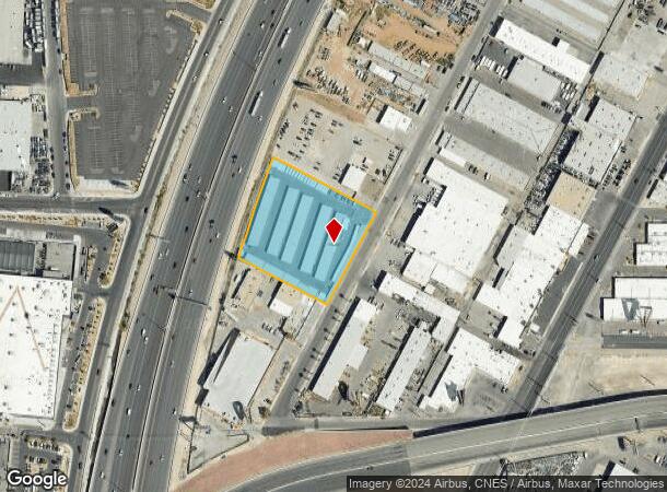  3105 Westwood Dr, Las Vegas, NV Parcel Map