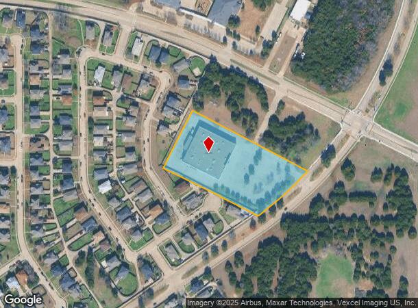  1375 N Clark Rd, Cedar Hill, TX Parcel Map