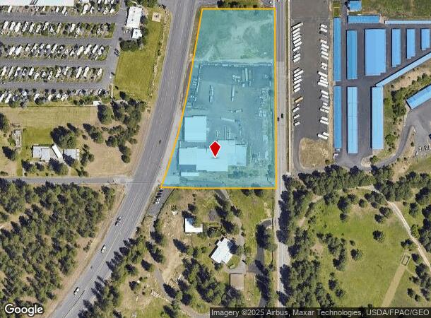  13906 N Newport Hwy, Mead, WA Parcel Map