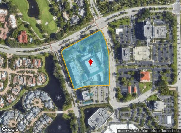  5833 Pelican Bay Blvd, Naples, FL Parcel Map