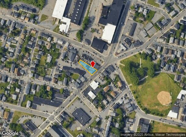  1439 S Main St, Fall River, MA Parcel Map