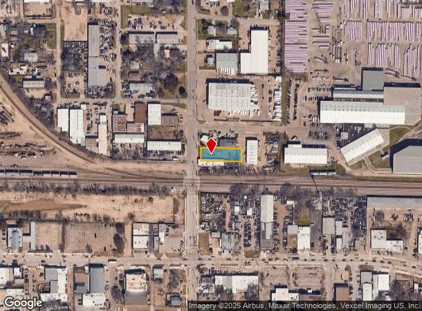  204 N Britain Rd, Irving, TX Parcel Map