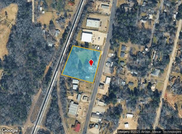  800 S Commerce St, Overton, TX Parcel Map