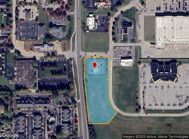 710 Creekview Dr, Columbus, IN Parcel Map