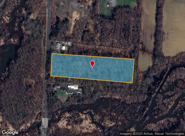  122 S Main St, Cranbury, NJ Parcel Map