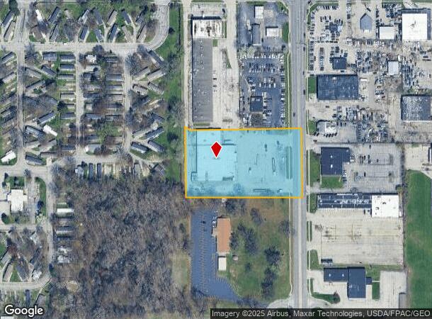  114 S Byrne Rd, Toledo, OH Parcel Map